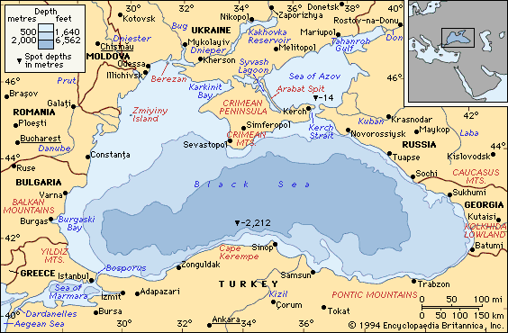 Black Sea Map